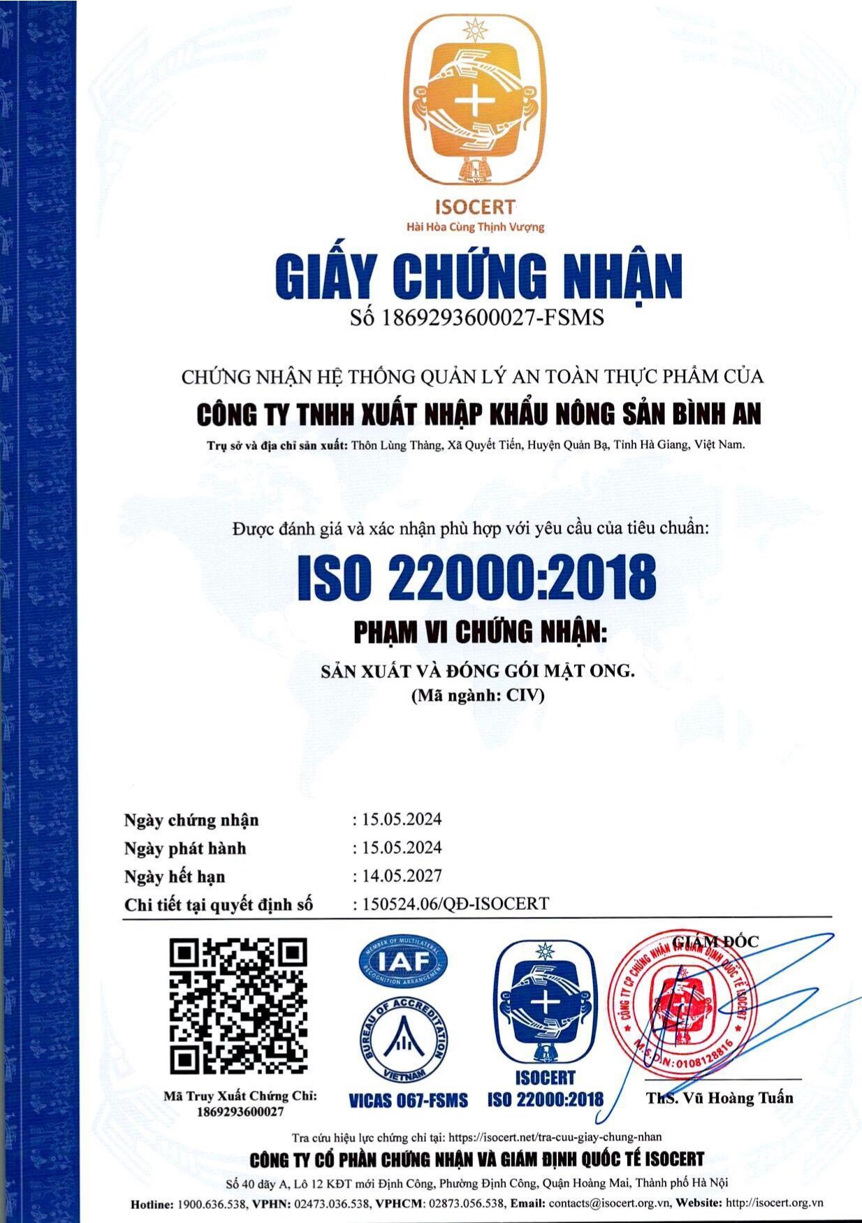 ISO 22000:2018